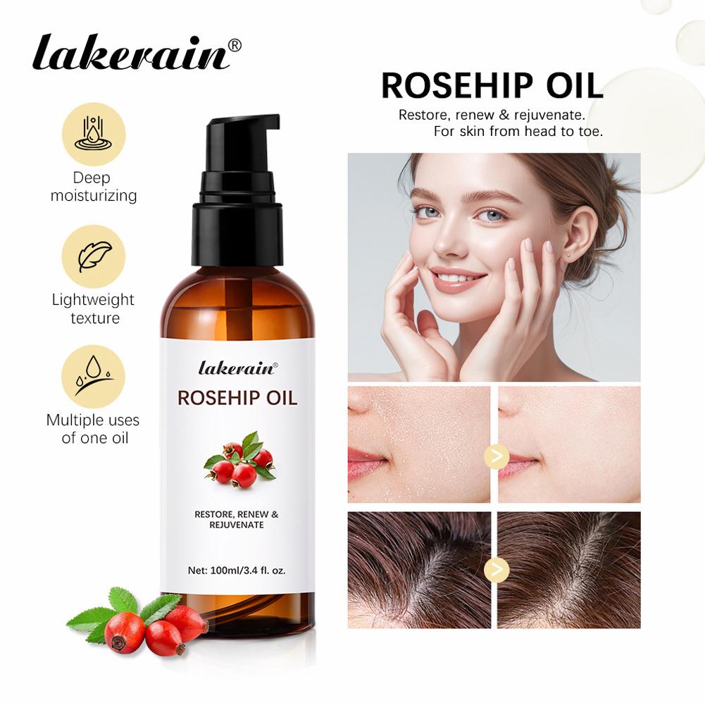 Rosehip Oil For Face & Skin Or - огляд і ціна Cold Pressed Rose Hip