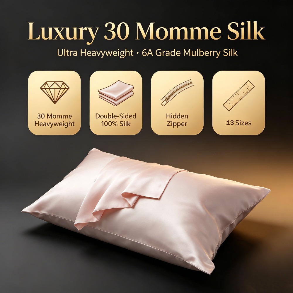Luxury 30 Momme Double-Sided M - огляд і ціна Ultra Luxury Skincare
