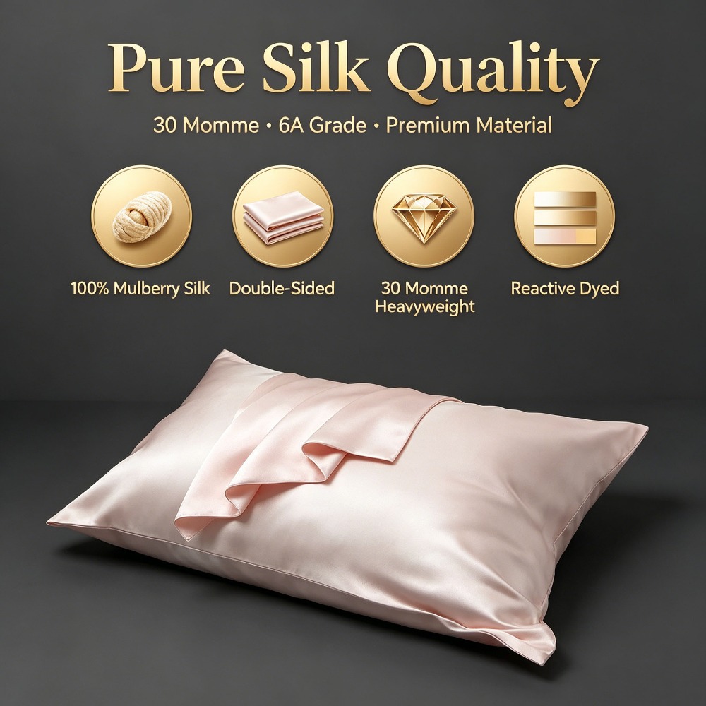 Luxury 30 Momme Double-Sided M - огляд і ціна Ultra Luxury Skincare