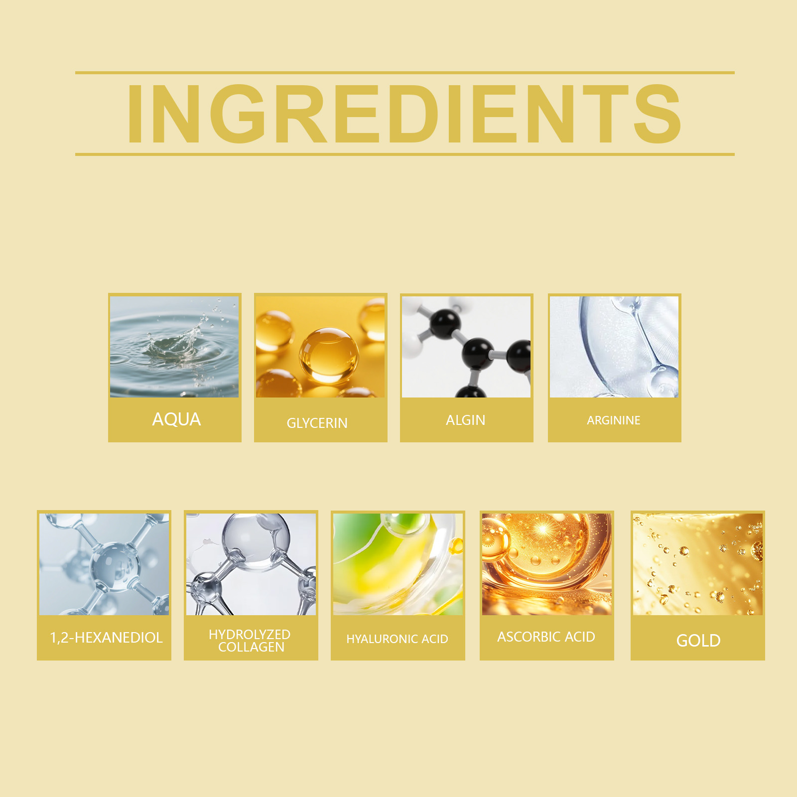 Moisturizing Repairing 24k Gol - огляд і ціна Luxury Skincare Serum