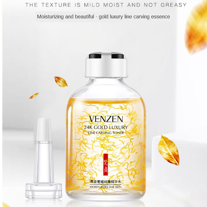 24K Gold Luxury Line Carving T - огляд і ціна Luxury Skincare Serum