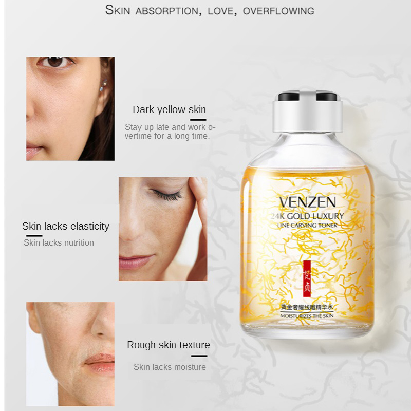 24K Gold Luxury Line Carving T - огляд і ціна Luxury Skincare Serum